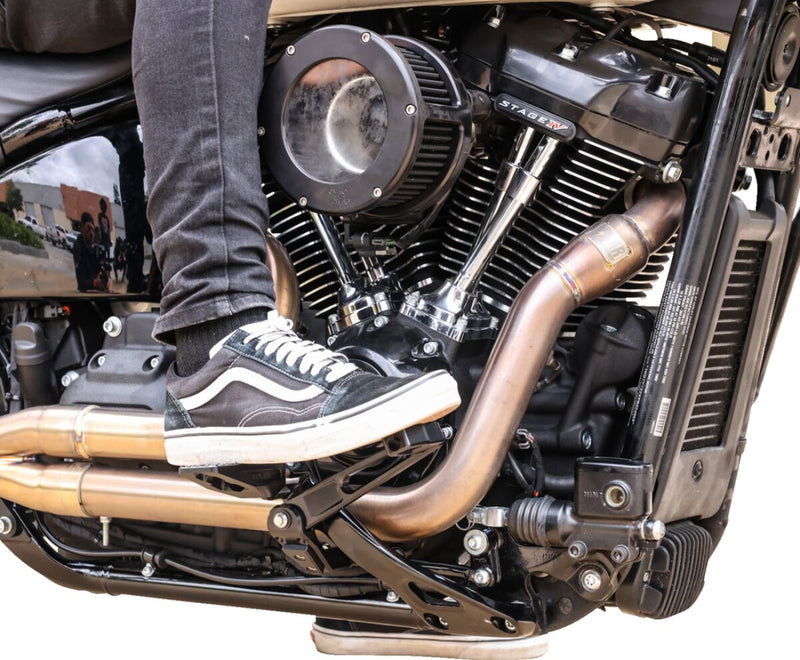 Billet Brake Arm Black / Hard Anodized For Harley Davidson FXBB 1750 ABS