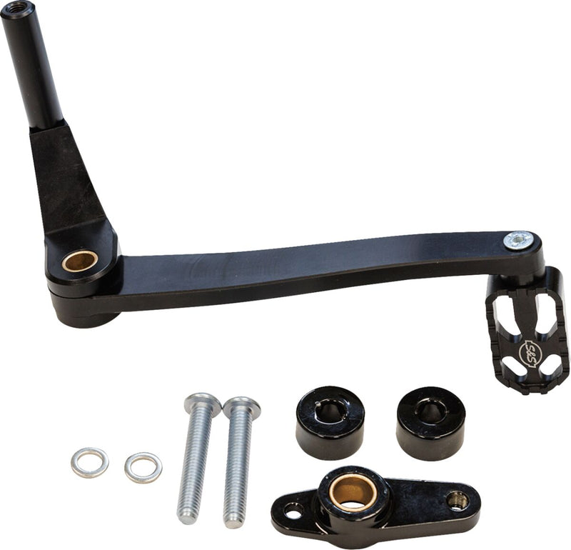 Brake Pedal Mid-Mount Black M8 Softail Black / Powder Coated
