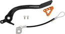 Brake Pedal Black / Orange