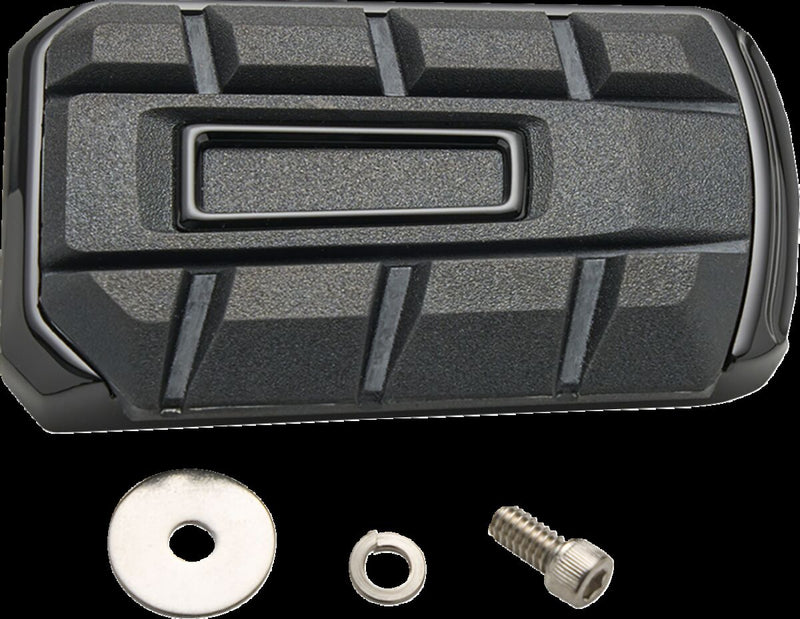 Chicane Brake Lever Pad Black For Harley Davidson FLD 1690 2012-2013