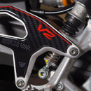 3D Motorcycle Stickers - Heel Pads For Ducati Panigale V2 2025>2026