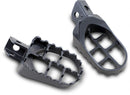Super Stock Foot Pegs Grey For Kawasaki KLX 110 2002-2020