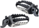 Pro-Series Foot Pegs Anodized / Black / Silver For Kawasaki KLX 450 R 2008-2016