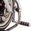 Adjustable Highway Peg Mount Chrome / Triple Chrome-Plated - 15.24 CM