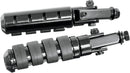 Anti-Vibration Folding Highway Pegs Black / Powder-Coated