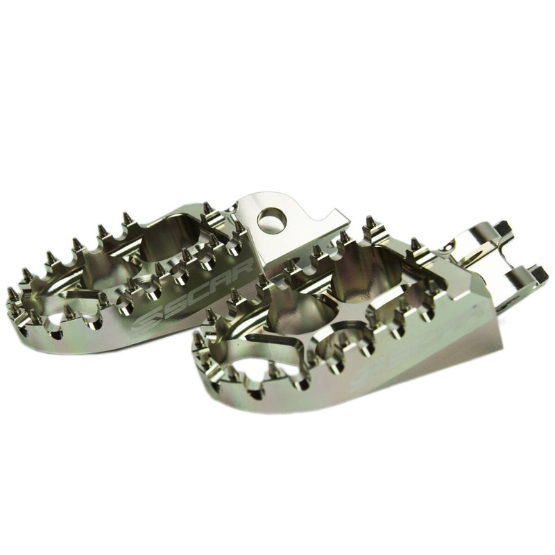 Evolution Footpeg Silver For Honda CR 125 R 2002-2007