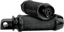 Elite Foot Pegs Black For Harley Davidson FLD 1690 2012