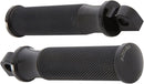 Fusion Male-Mount Footpegs Aluminum / Black For Harley Davidson FLH 1868 ABS