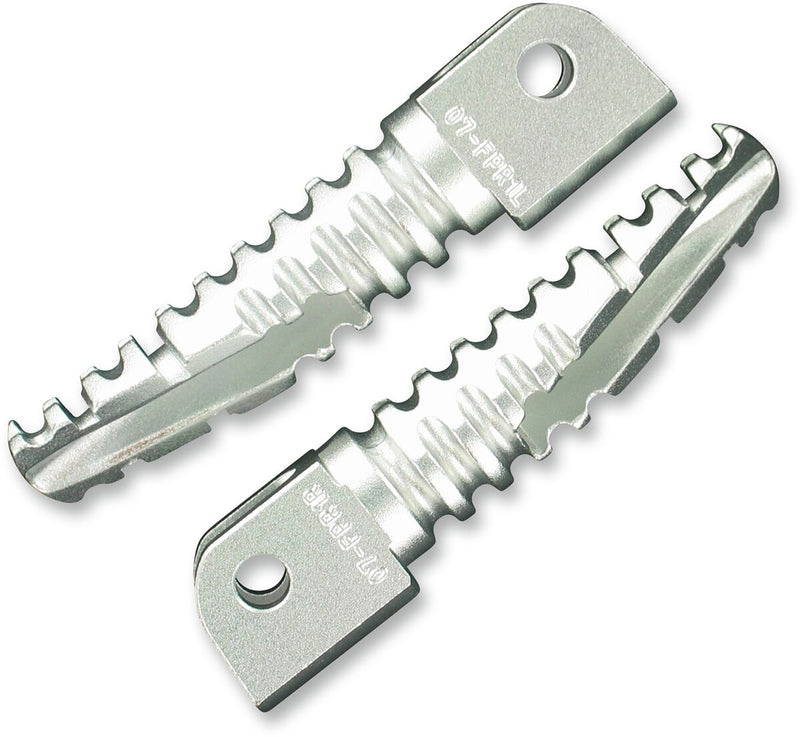 SBK Pegs For OEM Footrests Silver For Yamaha FZ-09 850 2014-2016