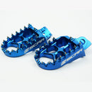 Evolution Racing Footpegs Blue For Kawasaki KX 65 2024