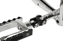 Early-style Footpeg Mount Adapters Black