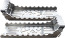 Utility ATV Foot Pegs Raw / Silver For Can Am (BRP) OUTLANDER 1000 EFI 4X4 2012-2024 - 76.2 MM