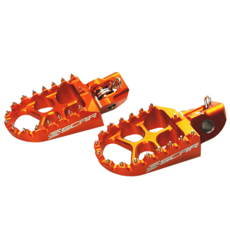 Evolution Racing Footpegs Orange For Gas Gas EC 250 2021-2023