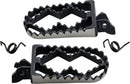 Adventure Series Foot Pegs Black / Polished / Powder-Coated / Silver For BMW F 650 GS 2005-2008 - 135 MM