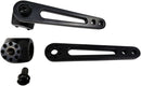 Adjustable Highway Peg Mount Black / Powder-Coated - 15.24 CM