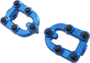 MX Footpegs Blue
