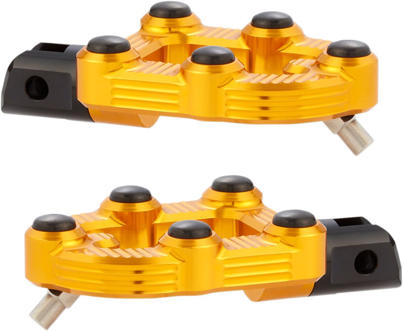 MX Footpegs Gold