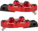 MX Footpegs Red