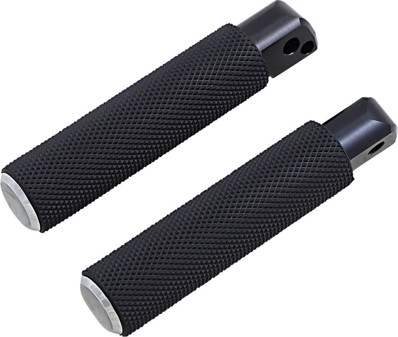 M-Eight Fusion Footpegs Black / Chrome For Harley Davidson FLFB 1750 ABS