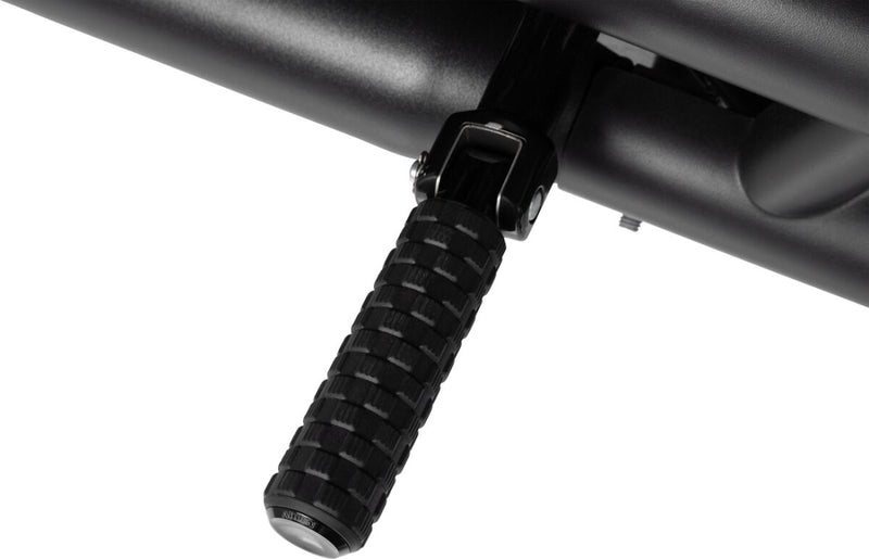 M-Eight Fusion Footpegs Black For Harley Davidson FLDE 1750 ABS - 25 MM