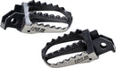 Pro-Series Foot Pegs Black / Powder-Coated For Kawasaki KLX 125 2003-2005