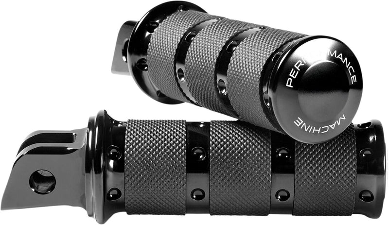 XLS Foot Pegs Black For Harley Davidson FLDE 1750 ABS 2018-2020