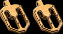 Moto V1 Foot Pegs Gold - 57 MM