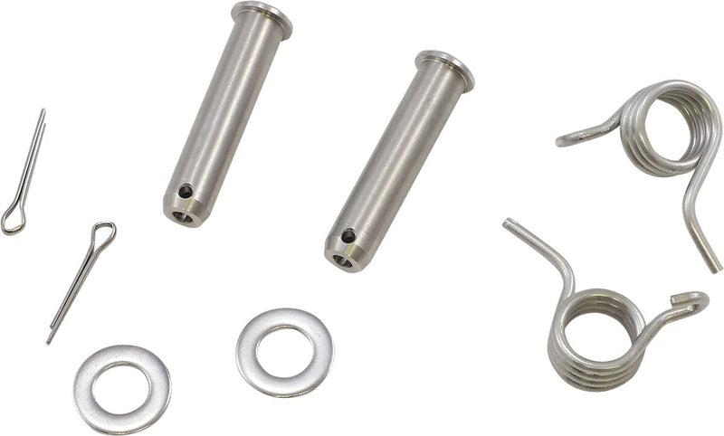 Foot Peg Pin And Spring Silver For Honda CR 125 R 2002-2007