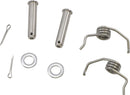 Foot Peg Pin And Spring Silver For Kawasaki KDX 220 R 1997-2005