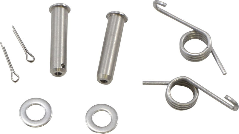 Foot Peg Pin And Spring Silver For Suzuki DR-Z 400 E 2000-2007