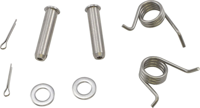 Foot Peg Pin And Spring Silver For Suzuki RMX 450 Z 2010-2019