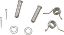 Foot Peg Pin And Spring Silver For Kawasaki KX 100 1998-2021