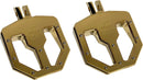 BMX Mini Pegs Gold For Harley Davidson FLDE 1750 ABS 2018-2020 - 95 MM
