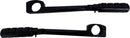 Highway Peg Mounts Black / Powder-Coated - 38 MM