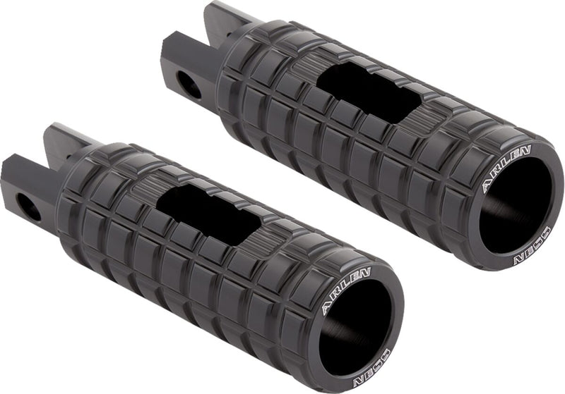 SpeedLiner Footpegs Anodized / Black For Harley Davidson FLDE 1750 ABS
