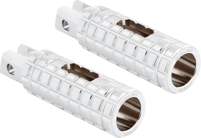 SpeedLiner Footpegs Chrome For Harley Davidson FLDE 1750 ABS
