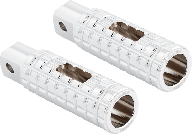 SpeedLiner Footpegs Chrome For Harley Davidson FLDE 1750