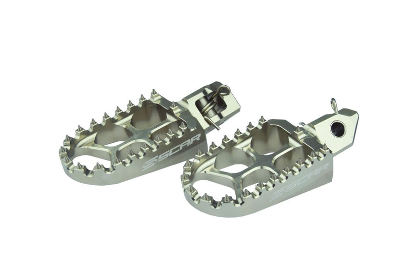 Evolution Footpeg Silver For Gas Gas EC 250 2024-2025