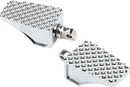 County Line Footpegs Chrome For Harley Davidson FLDE 1750 ABS - 88.9 MM