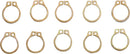 Retaining Ring Gold For Harley Davidson FLD 1690 2012-2013