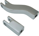 Passenger Footpeg Mount Kits Silver | Vendor No P17-0491C