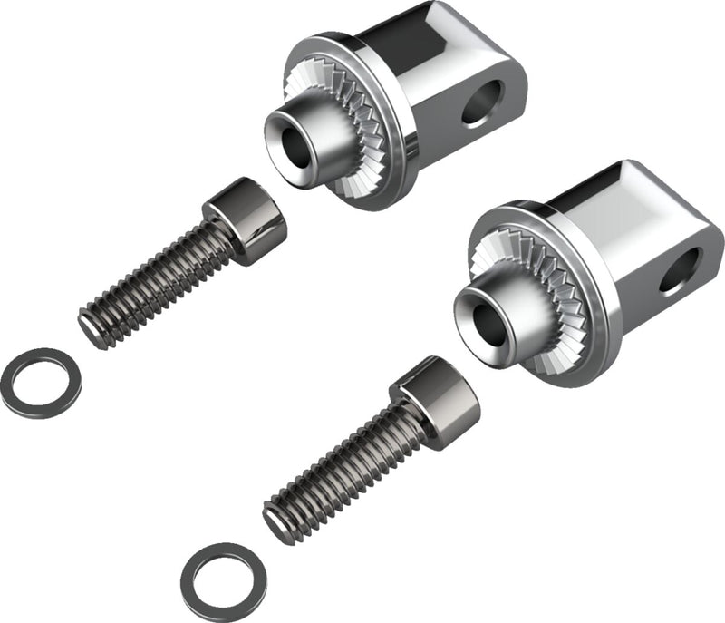 Peg Adapters Chrome For Indian CHIEF 111 ABS 2014-2020