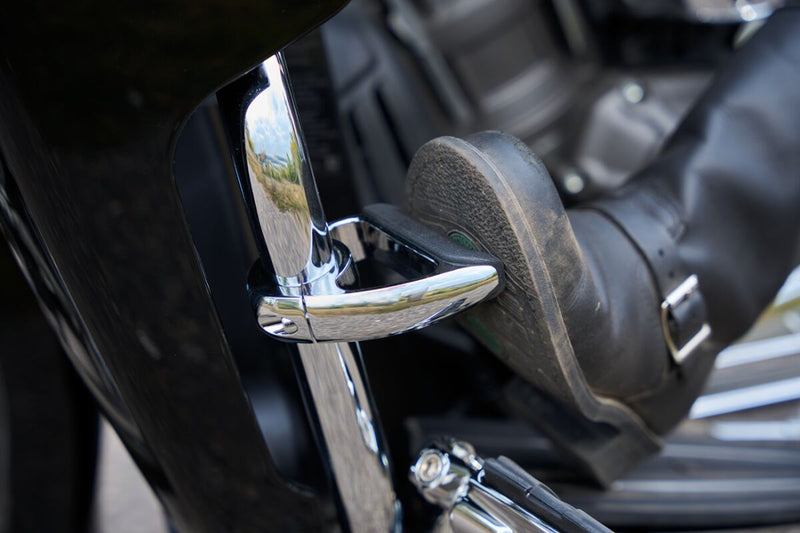 RydeCulture Foot Rests Chrome - 7.94 CM