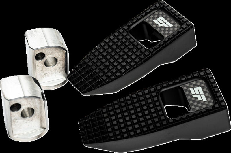 Speed Pegs Anodized / Black For Harley Davidson FLDE 1750 ABS 2018-2020