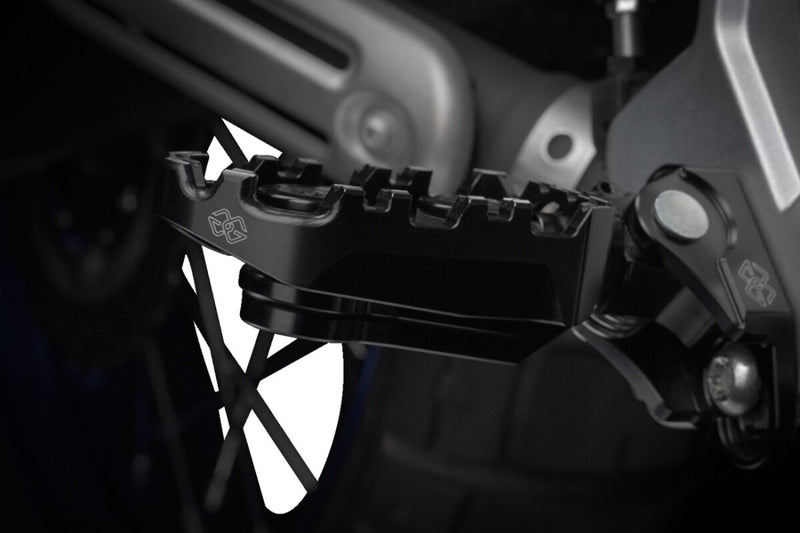 Tech-X Enduro Footpegs Black For Honda CRF 1100 L ABS