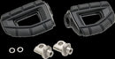 Chicane Foot Rests Black For Harley Davidson FLD 1690 2012-2013