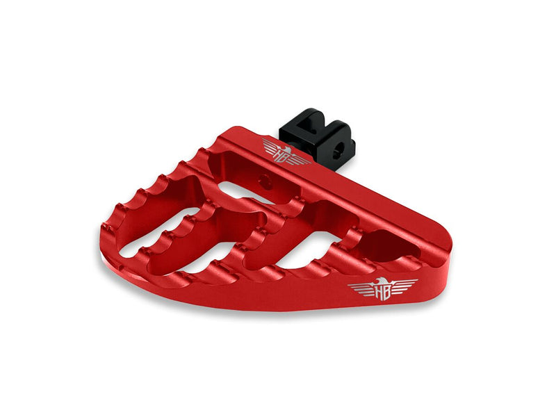 Mini-FloorBoard Footpeg Red For Harley Davidson FLD 1690