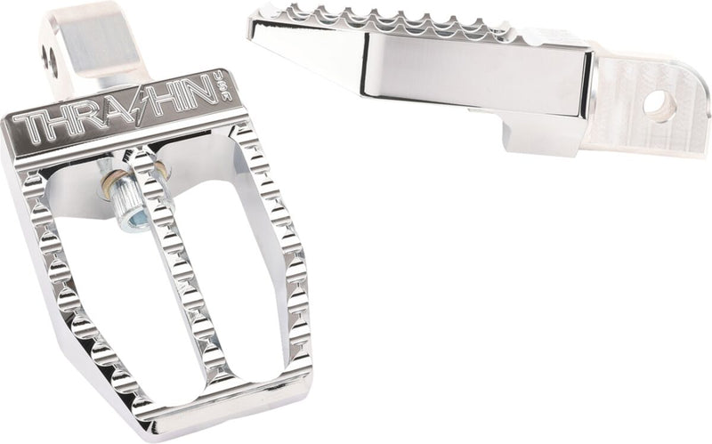 Militant Footpegs Chrome For Harley Davidson FLDE 1750 ABS