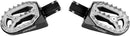 Qualifier Foot Pegs Black / Chrome / Silver For Suzuki DL 1050 XT ABS 2020