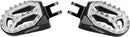 Qualifier Foot Pegs Black / Chrome / Silver For Suzuki DR-Z 400 2000-2005